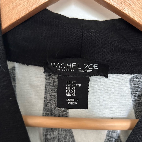 Linen blend Rachel Zoe midi dress - Picture 2 of 2